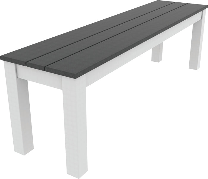 Seaside Casual Greenwich 60" Slatted Bench