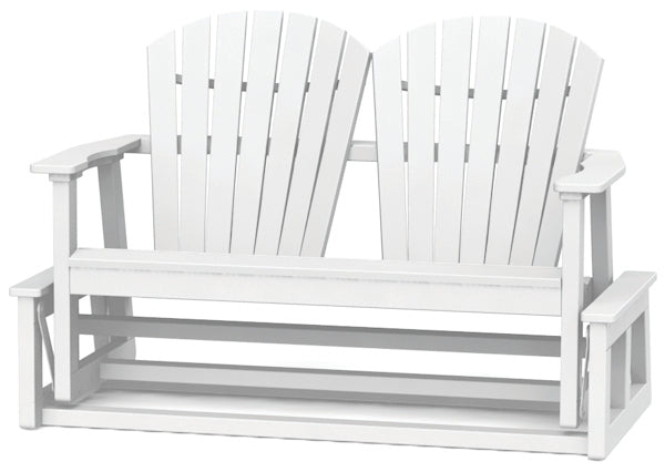 Seaside Casual Adirondack Shellback Glider Chair